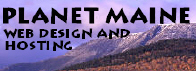 Planet Maine Web Design and Hosting